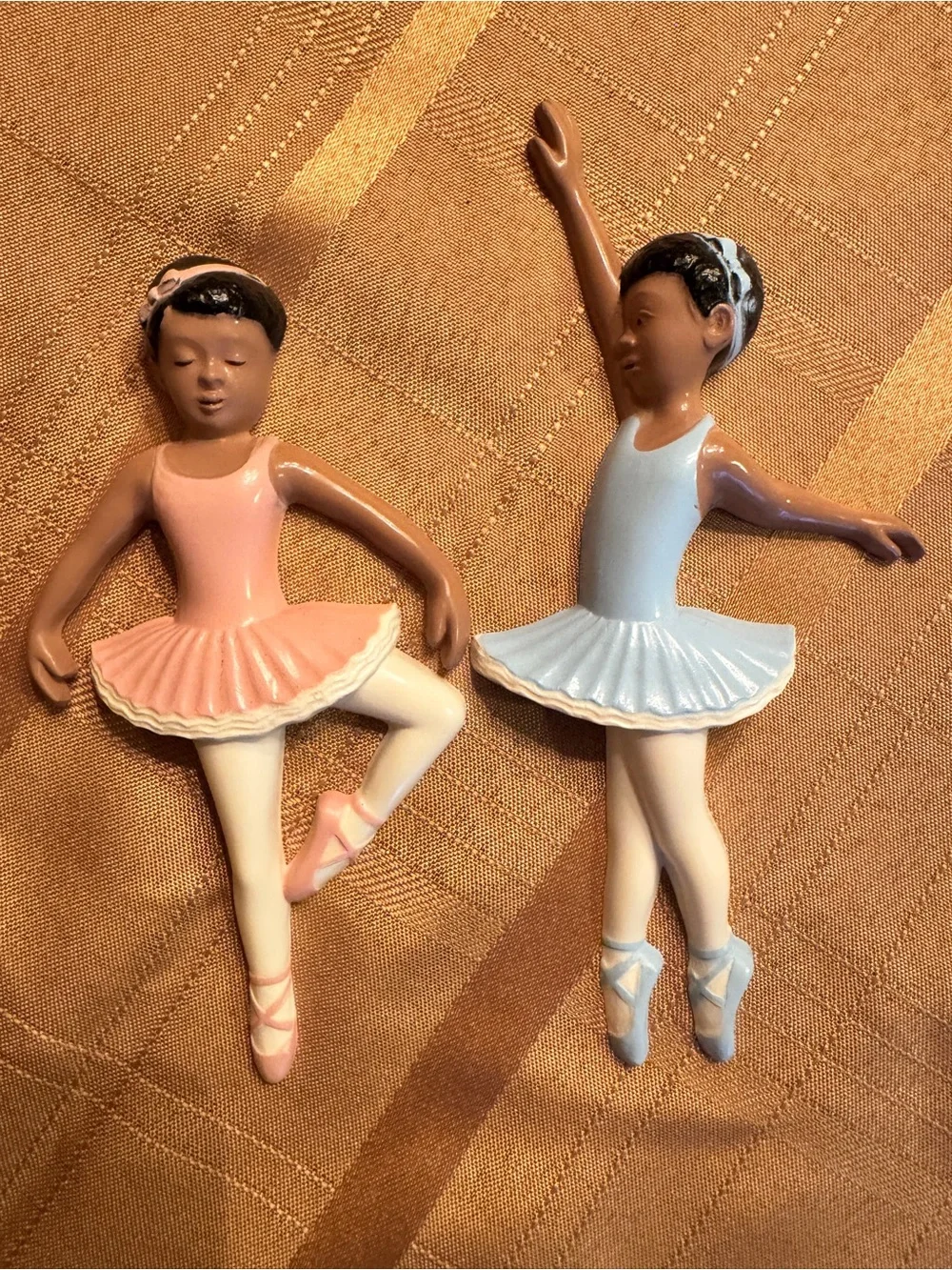 Vintage 1980’s Ballet Wall Decor Set — Pink and White Ballet Shoes & Dancers